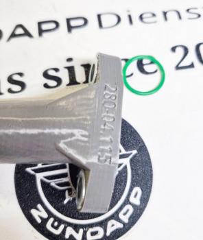 Zündapp Ansaugstutzen CS HAI CX 50 Typ 448 - ET: 280-​04.115 aus ASA-GRAU